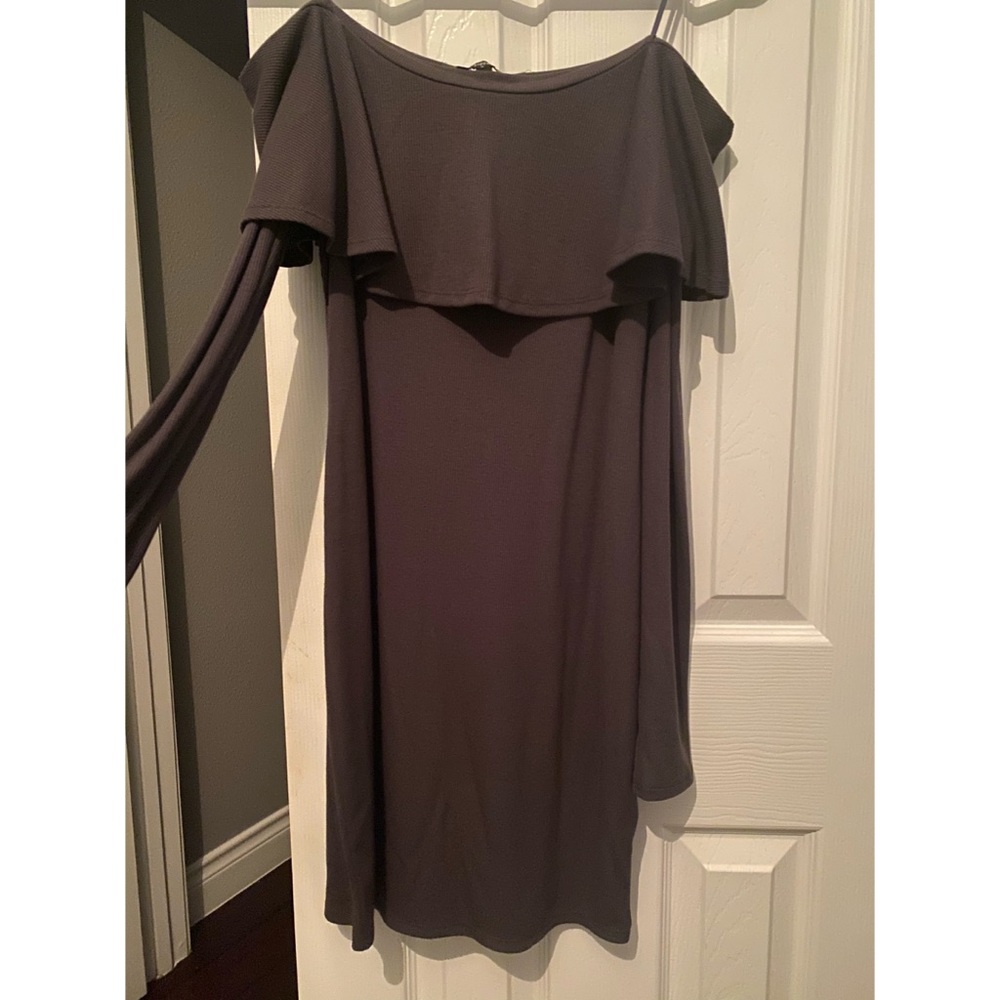 Express off the shoulder dress.